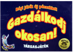 Gazdálkodj okosan! társasjáték, 36x26 cm, szórakoztató családi játék