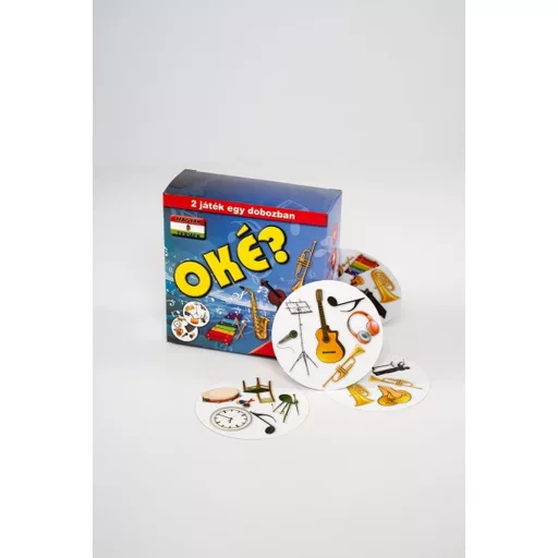 Két az egyben hangszeres társasjáték gyorsulási fejlesztéssel.