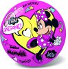 Disney Minnie egér mintás labda, 23 cm átmérőjű.