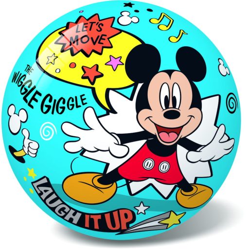 Disney Mickey egér labda, 23 cm, színes és tartós játék.