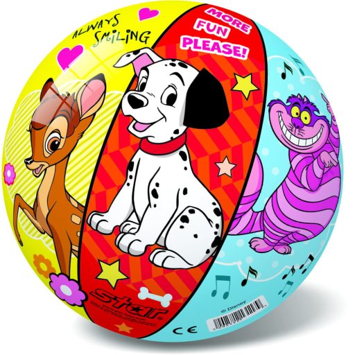 Disney klasszikus 23 cm-es labda gyerekeknek, szórakoztató játék.