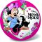 Labda, jogdíjas, Disney, Minnie egér, virágos, 23 cm