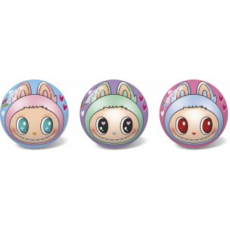 Labda, Labubu szerű, arcok, nem jog, 3 féle, 23 cm