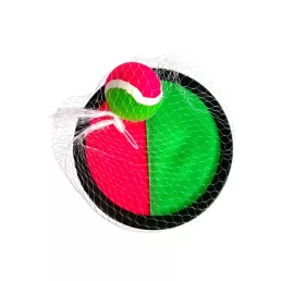 Catch ball klt., tépőzáras, 19 cm átm., hálós