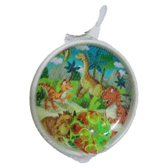 Tapadókorongos dinoszauruszos labdajáték gyerekeknek.