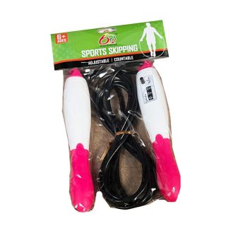   Ugrálókötél számlálóval, PVC anyagból, 2 színben, 15x18 cm