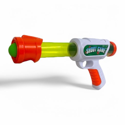 Labdakilövő klt., pisztoly, 2 db + labda + céltábla, 32x25 cm dob.