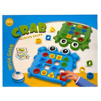   Gyorsasági, szín és forma kirakó, 2 személyes,+ csengő,+ kártya, társas, 24x18 cm dob.