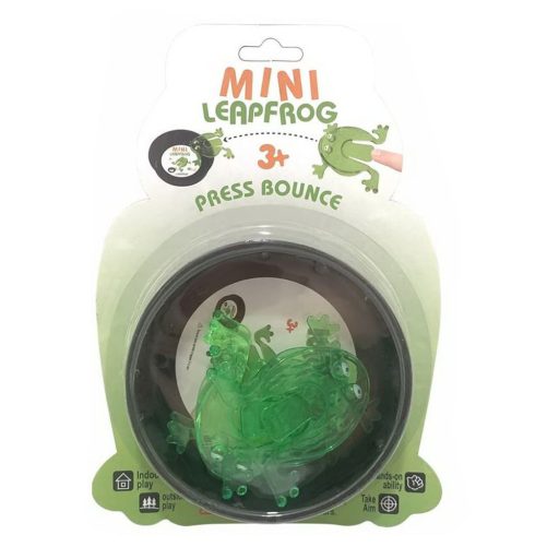 Béka ugratós, ügyességi, társasjáték, 14x19 cm lapon