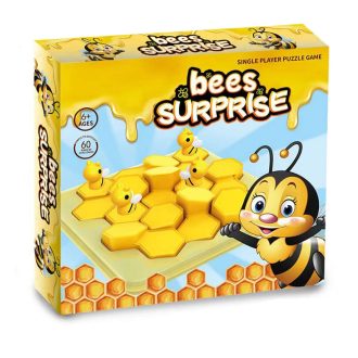   Méhkaptár logikai társasjáték - szórakoztató és fejlesztő játék