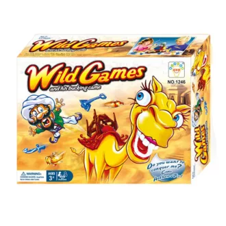   Egyensúlyozó teve társasjáték, szórakoztató családi játék.