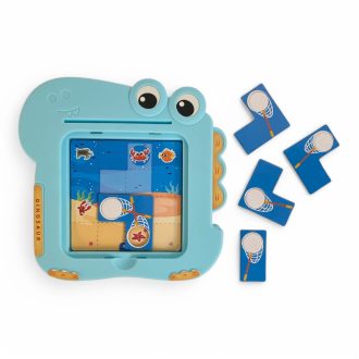   Képkirakó társasjáték dinoszaurusz mintákkal gyermekeknek.