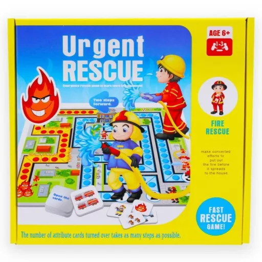 Tűzoltó társasjáték - izgalmas kalandok kicsiknek és nagyoknak!