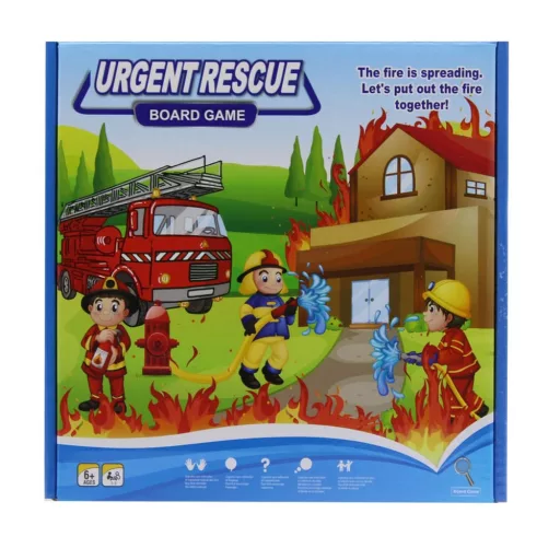 Tűzoltó társasjáték - izgalmas kalandok kicsiknek és nagyoknak!