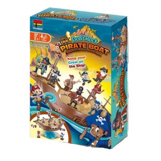   Egyensúlyozó kalózhajó - szórakoztató társasjáték gyerekeknek.