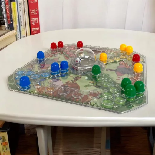 "Ki nevet a végén?" társasjáték, 27x37 cm, dobókockával.