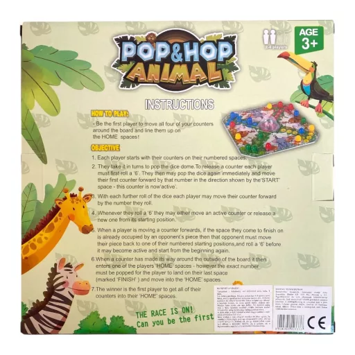 "Ki nevet a végén?" társasjáték, 27x37 cm, dobókockával.