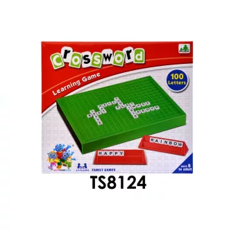   Szókirály társasjáték, 106 betű, kreatív szórakozás gyerekeknek.