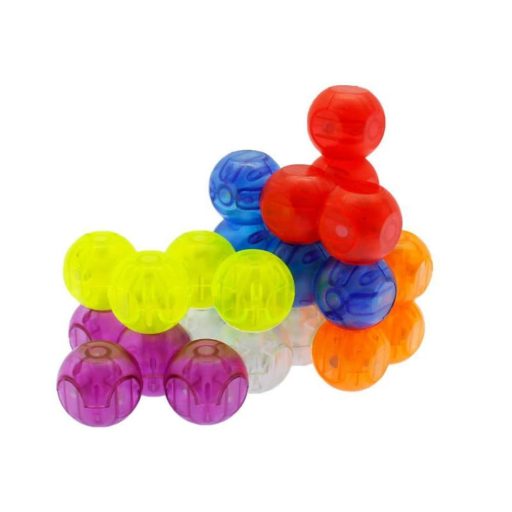 IQ mágneses kocka játék, kreatív fejlesztő szórakozás.