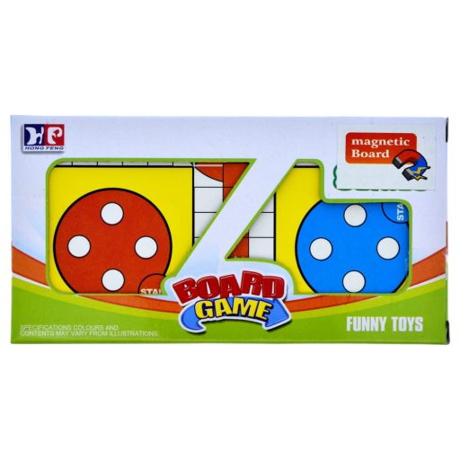 Ki nevet a végén,Társasjáték, mágneses, úti 14x7 cm dob.