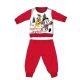 Disney Mickey egér téli vastag karácsonyi baba pizsama - pamut flanel pizsama - piros - 80