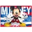 Disney Mickey egér szőnyeg, fürdőszobai kilépő - 80 x 120 cm 