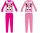 Disney Minnie egér pamut jersey gyerek pizsama - pink - 122