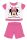 Disney Minnie egér nyári rövid ujjú baba pizsama - pamut jersey pizsama - rózsaszín - 86
