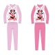 Disney Minnie egér jersey pamut pizsama - rózsaszín - 122