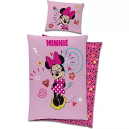 MINNIE EGÉR Ágyneműhuzat-szett 100% pamut 140x200 + 65x65