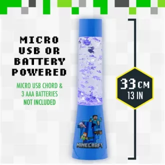 Minecraft lávalámpa hangulatvilágítás