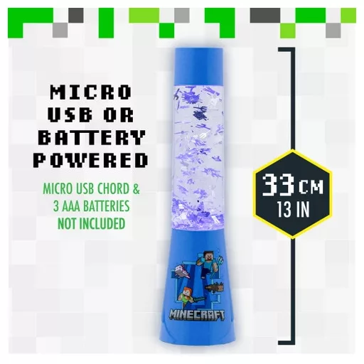 Minecraft lávalámpa hangulatvilágítás