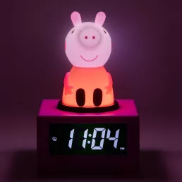 Peppa malac ébresztőóra + éjjeli lámpa