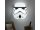 Star Wars Stormtrooper maszk falra szerelhető 3D lámpa