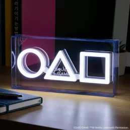 Squid Game falra szerelhető neon hangulatvilágítás