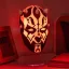Star Wars Darth Maul Mask Light falra szerelhető hangulatvilágítás