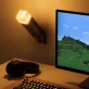 Minecraft falra szerelhető fáklya hangulatvilágítás
