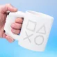 Playstation PS5 kontroller formájú bögre