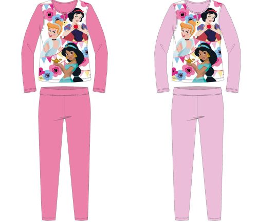 Disney Hercegnők jersey pamut pizsama - rózsaszín - 110