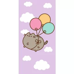 PUSHEEN cica 100% pamut törölköző 70x140cm