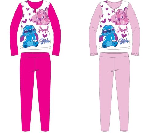 Disney Stitch jersey pamut pizsama - pink - 110