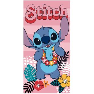   Disney Stitch Ohana Means Family Eco Friendly gyorsan száradó strandtörölköző - 70x140 cm