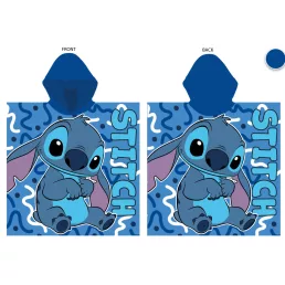   Disney Stitch OHANA VIBES törölköző poncsó 50x100 cm (Fast Dry)