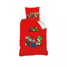 SUPER MARIO ágyneműhuzat 140x200+70x90