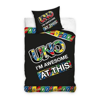   UNO én vagyok a legjobb! 100% pamut ágyneműgarnitúra 140x200cm ágyneműhuzat + 70x90cm párnahuzat