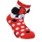 Minnie piros zokni